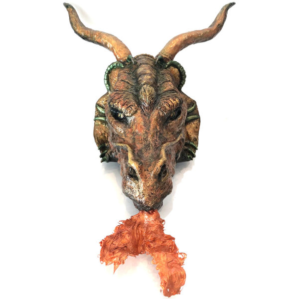 Dragon Head Sculpture
